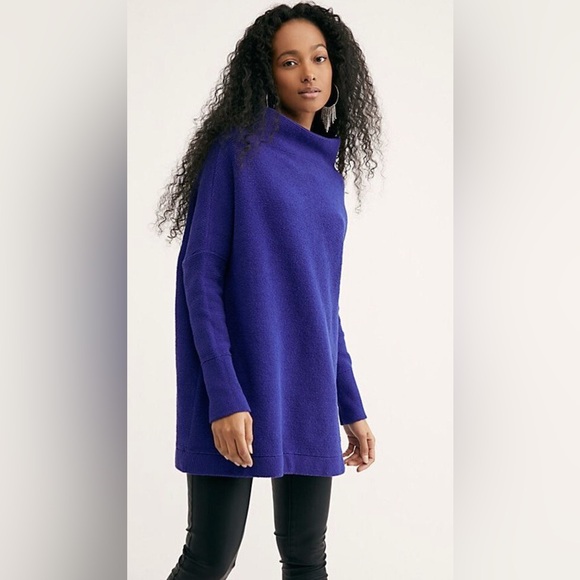 Free People Sweaters - Women's Blue Sweater